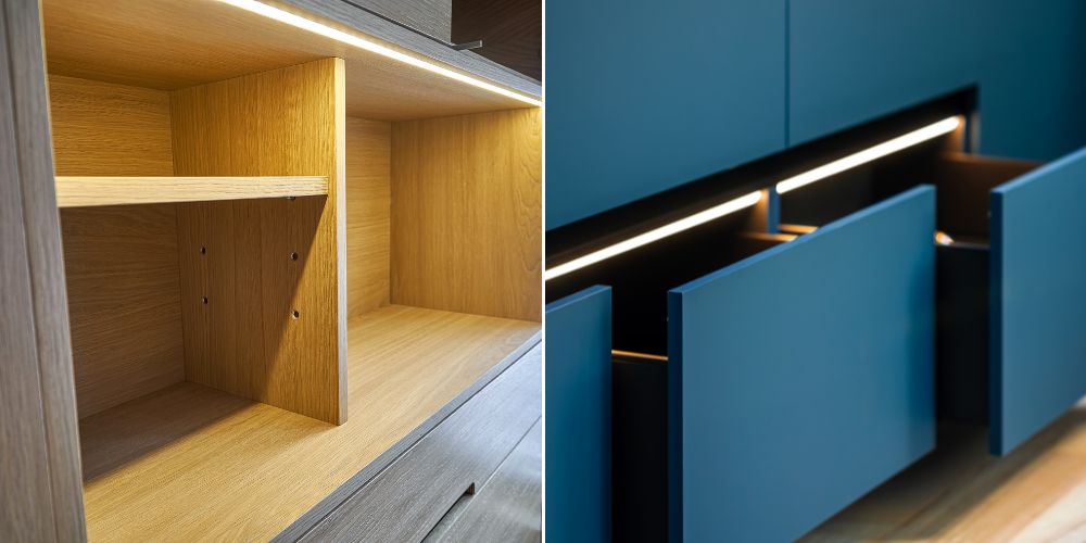 cajoneras para armarios empotrados