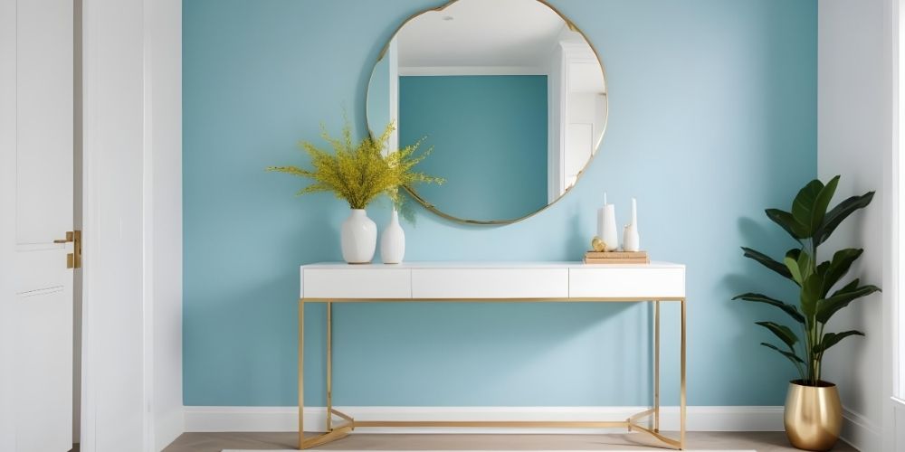 cómo decorar un recibidor pequeño